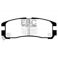 DP738 EBC Brakes Комплект гальмівних колодок дисковий гальм