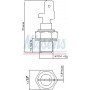 207058 NISSENS Датчик температура охолоджувальної рідини