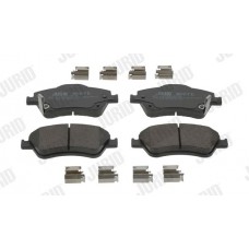 572524JC JURID Комплект гальмівних колодок дисковий гальм