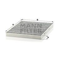 CUK 3142 MANN-FILTER Фільтр повітря у внутрішньому просторі