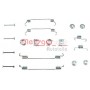 105-0034 METZGER Комплектуючі гальмівна колодка