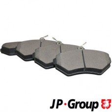 1163604910 JP GROUP Комплект гальмівних колодок дисковий гальм