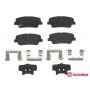 P 30 081 BREMBO Комплект гальмівних колодок дисковий гальм