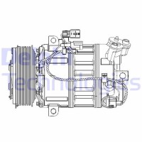 CS20477 DELPHI Компресор кондиціонера