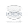 181908-201 ICER Комплект гальмівних колодок дисковий гальм