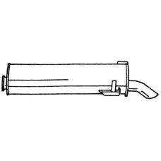 45643 SIGAM Глушник вихлопних газів кінцевий