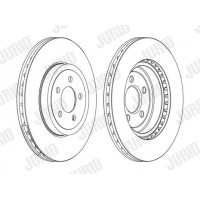562868JC-1 JURID Гальмівний диск