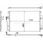 AC 553 001S MAHLE Конденсатор кондиціонера