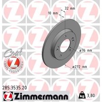 285.3535.20 ZIMMERMANN Гальмівний диск