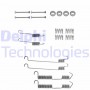 LY1054 DELPHI Комплектуючі гальмівна колодка