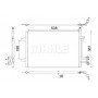 AC 692 000S MAHLE Конденсатор кондиціонера