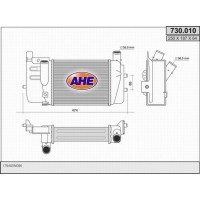 730.010 AHE Интеркулер