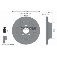 92115505 TEXTAR Гальмівний диск