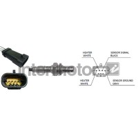 64199 INTERMOTOR датчик кисню