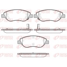 0860.12 REMSA Комплект гальмівних колодок дисковий гальм