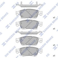 SP1478 Hi-Q Комплект гальмівних колодок дисковий гальм