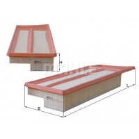 LX 3465 KNECHT Повітряний фільтр