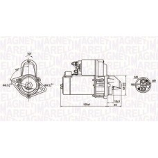 063721257010 MAGNETI MARELLI Стартер