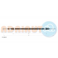 41.0222.2 ADRIAUTO Тросик, cтояночный тормоз