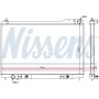 68118 NISSENS Радіатор охолодження двигуна