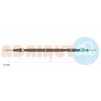 07.0294 ADRIAUTO Тросик, cтояночный тормоз