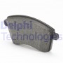 LP2078 DELPHI Комплект гальмівних колодок дисковий гальм