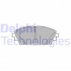 LP3632 DELPHI Комплект гальмівних колодок дисковий гальм