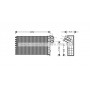 PEA6226 AVA QUALITY COOLING Теплообмінник обігрів салону
