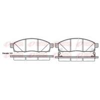 1434.02 REMSA КомплеК т гальмівних колодок, дискове гальмо