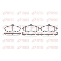 0893.02 REMSA Комплект гальмівних колодок дисковий гальм