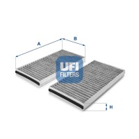 54.127.00 UFI Фільтр повітря у внутрішньому просторі