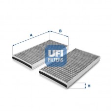 54.127.00 UFI Фільтр повітря у внутрішньому просторі