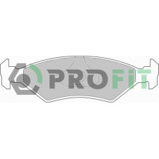 5000-0206 PROFIT Комплект гальмівних колодок дисковий гальм