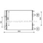 HY5396D AVA QUALITY COOLING Конденсатор кондиціонера
