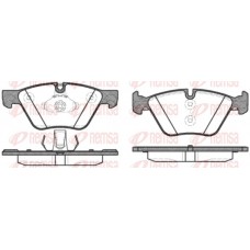 1052.30 REMSA Комплект гальмівних колодок дисковий гальм