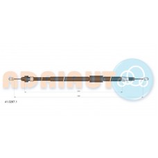 41.0267.1 ADRIAUTO Тросик, cтояночный тормоз