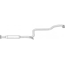 38418 SIGAM Середній глушник вихлопних газів