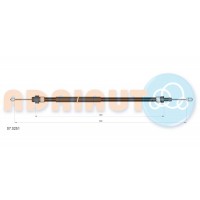 07.0251 ADRIAUTO Тросик, cтояночный тормоз