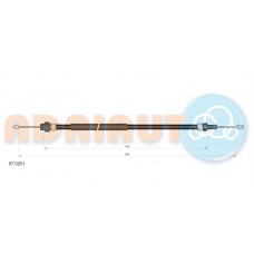 07.0251 ADRIAUTO Тросик, cтояночный тормоз