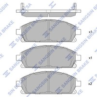 SP1365 Hi-Q Комплект гальмівних колодок дисковий гальм
