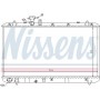 64197 NISSENS Радіатор охолодження двигуна