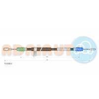 13.0225.2 ADRIAUTO Тросик, cтояночный тормоз