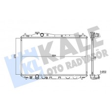 347550 KALE OTO RADYATÖR Радіатор охолодження двигуна
