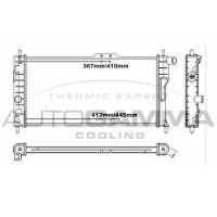 100692 AUTOGAMMA Радіатор охолодження двигуна