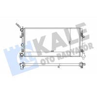 356425 KALE OTO RADYATÖR Радіатор охолодження двигуна