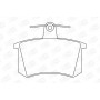 571462CH CHAMPION Комплект гальмівних колодок дисковий гальм