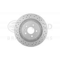 8DD 355 122-551 HELLA PAGID Гальмівний диск