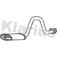 220180 KLARIUS Середній глушник вихлопних газів