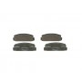 0 986 424 295 BOSCH Комплект гальмівних колодок дисковий гальм