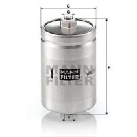 WK 725 MANN-FILTER Паливний фільтр